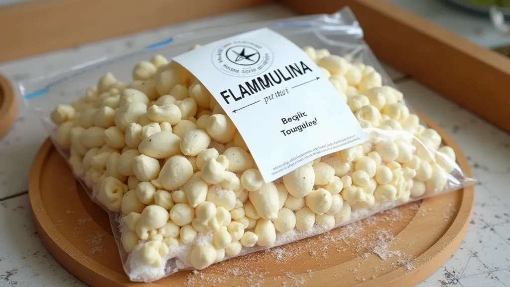 Colonized Enoki bag
